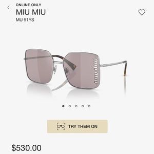 Authentic Miu Miu sunglasses. Very gorgeous.